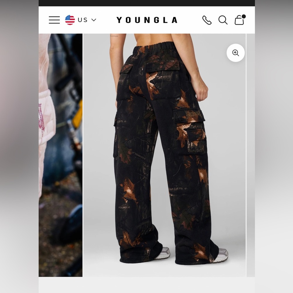 Young La cargo sweats